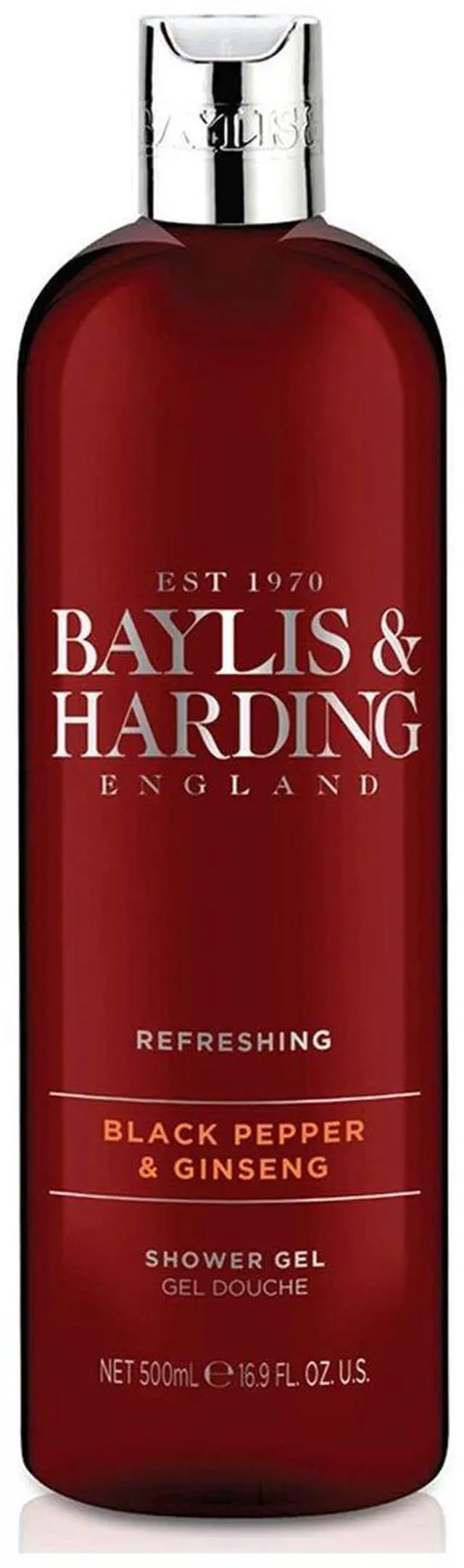 Alt view image 2 of 6 - Baylis & Harding Black Pepper Moisturising Shower Gel, 500 ml, Pack of 3