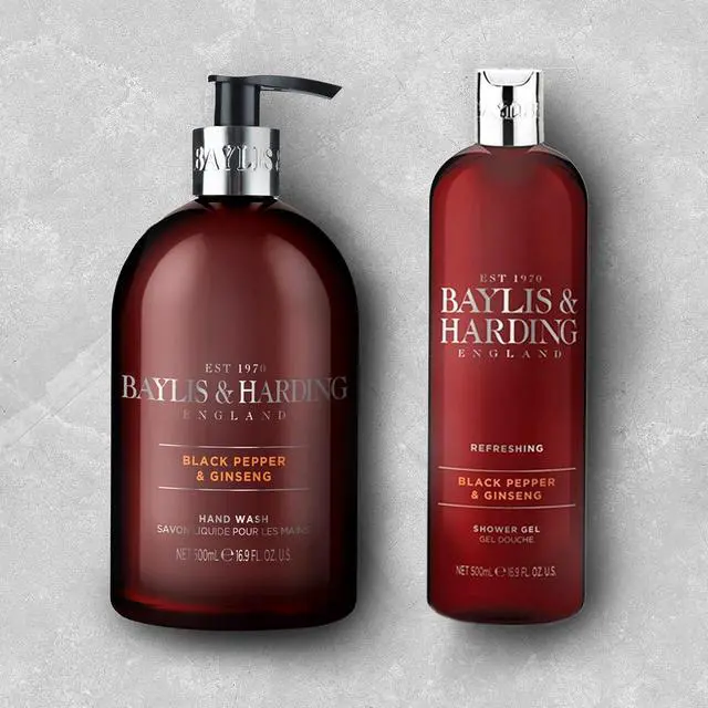 Alt view image 3 of 6 - Baylis & Harding Black Pepper Moisturising Shower Gel, 500 ml, Pack of 3
