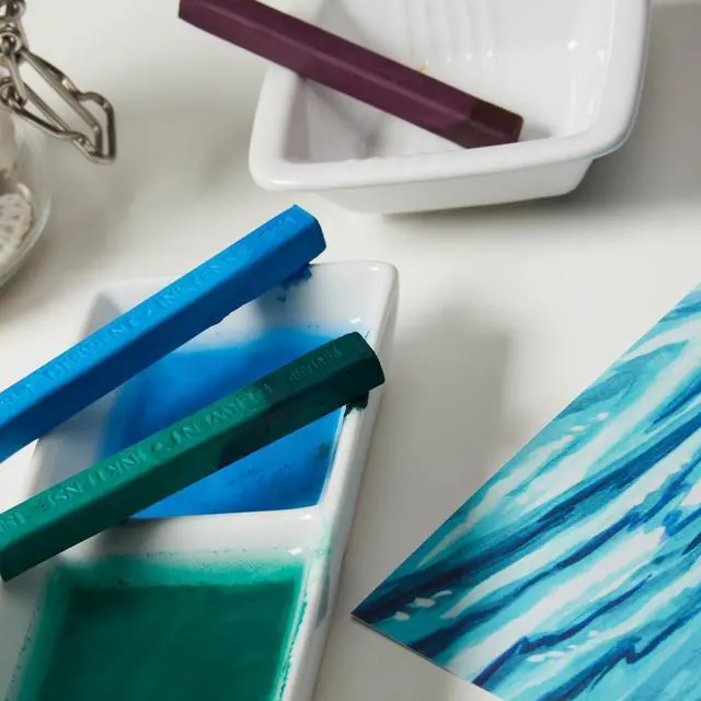 Alt view image 7 of 7 - Derwent Inktense Blocks 72 Tin, Set of 72, 8mm Block, Soft Texture, Watersoluble, Ideal for Watercolor, Drawing, Coloring, Crafts and Painting on Paper and Fabric, Professional Quality (2301980)