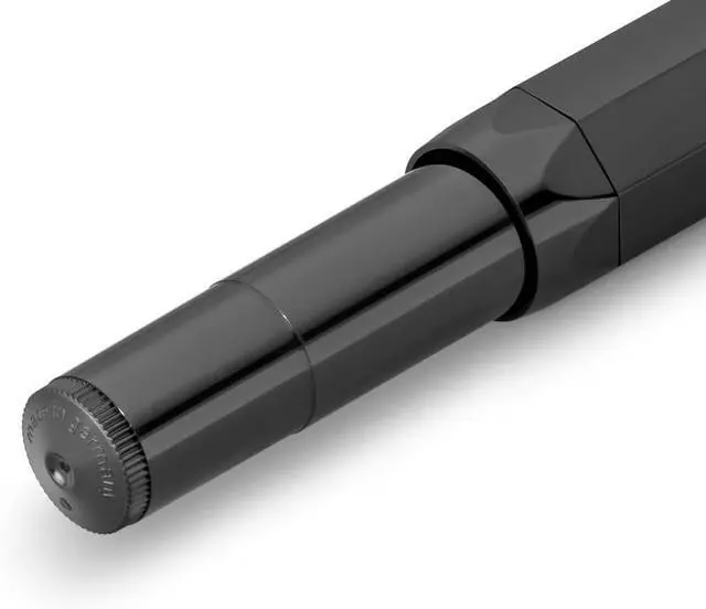 Alt view image 3 of 5 - Kaweco CLASSIC SPORT Fountain Pen Black with 23 Carat Gold-Plated Steel Nib and Iridium Tip for Ink Cartridges I Sport Fountain Pen 13 cm I Nib: F (Fine)