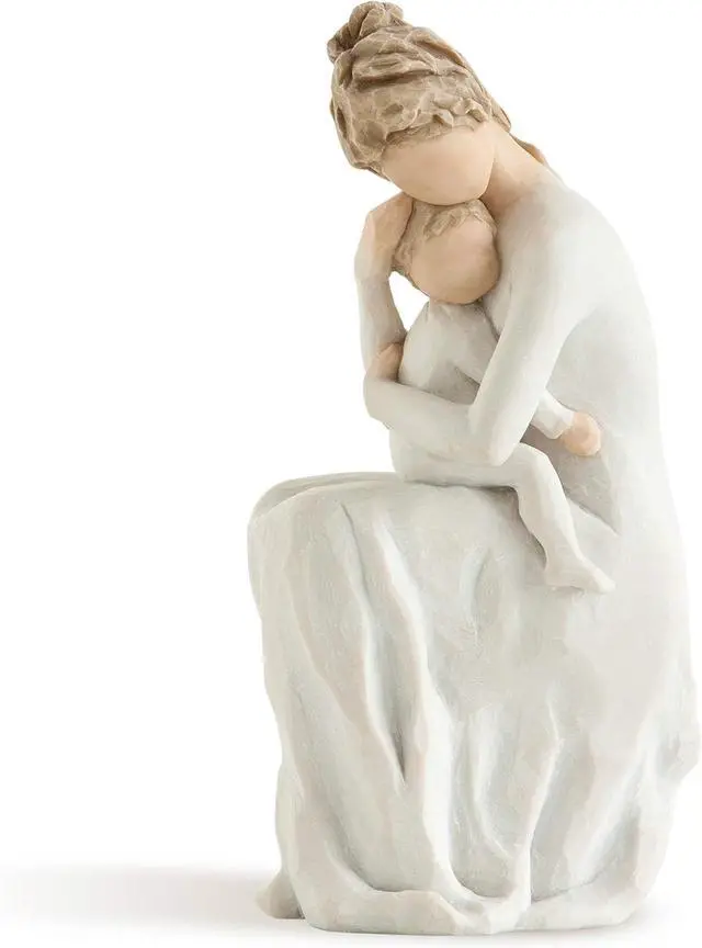 Main image of Willow Tree for Always, Now and for Always, I Carry You in My Heart, Celebrates Love Between Mother and Child, Reminder of Special Time of Life, Sculpted Hand-Painted Figure