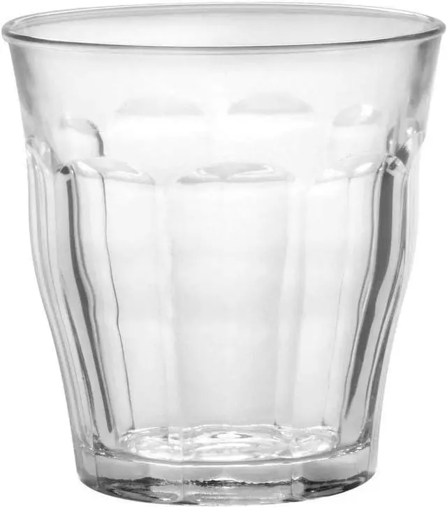 Main image of Duralex DXT01213 Set of 4 Picardie Glasses, Glass, Transparent