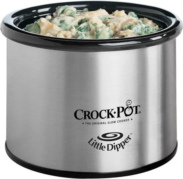 Alt view image 7 of 7 - Crock-Pot 6-Quart Countdown Programmable Oval Slow Cooker with Dipper, Stainless Steel, SCCPVC605-S