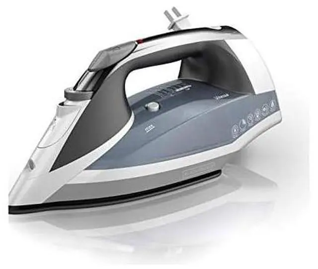 Alt view image 4 of 4 - BLACK+DECKER Vitessa Advanced Steam Cord Reel Iron in Slate Blue