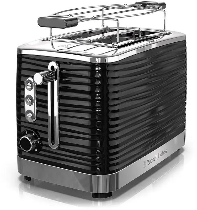 Main image of Russell Hobbs TR9350BR Coventry 2-Slice Toaster, Black