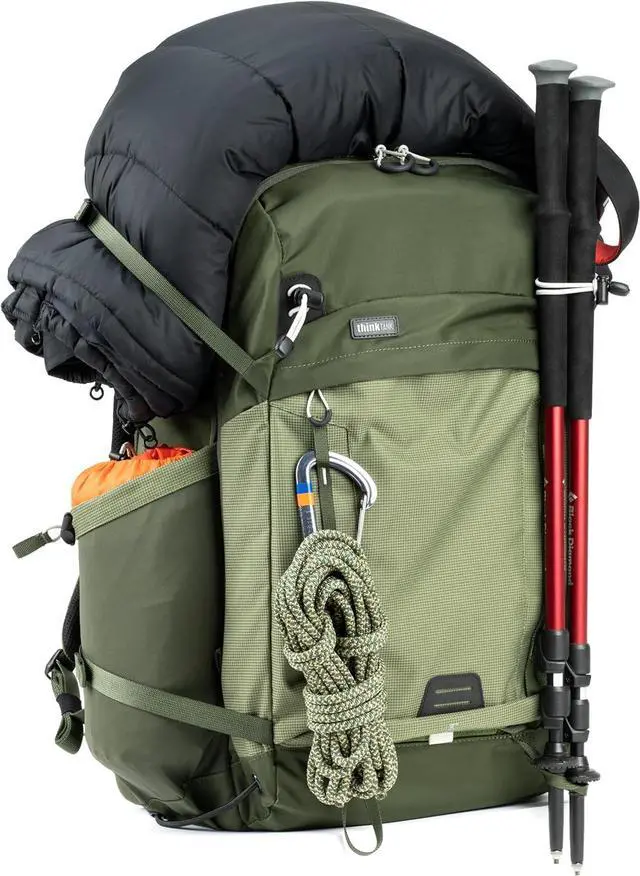 Alt view image 5 of 7 - Think Tank BackLight 36L Camera Daypack Backpack (Montane Green)