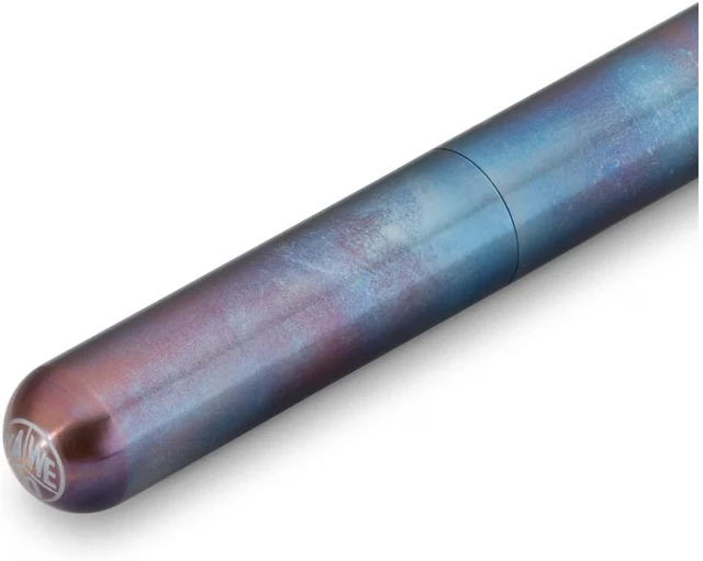 Alt view image 3 of 5 - Kaweco Supra Fountain Pen Fireblue Stainless Steel EF Extra Fine