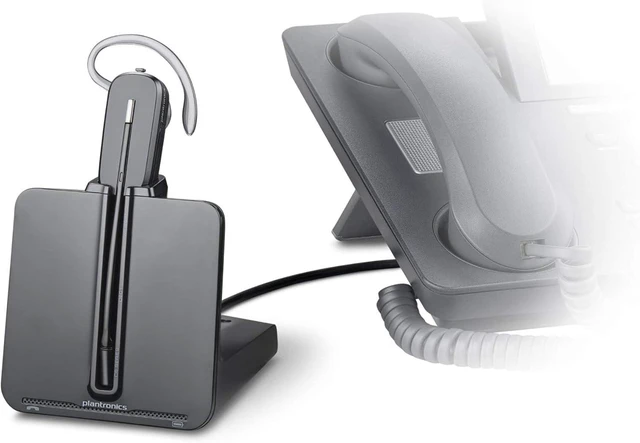 Alt view image 6 of 7 - PLANTRONICS 84693-11 Plantronics CS540 Earset Mono Wireless DECT 350 ft Beh