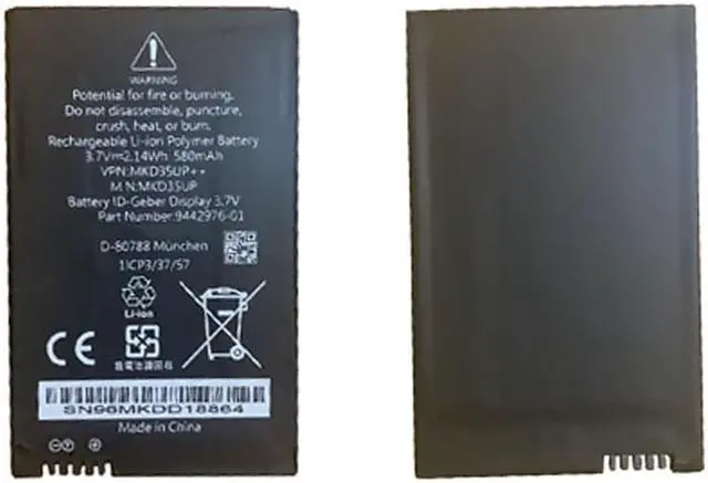 Alt view image 7 of 7 - MKD35UP LCD key battery 530le 730 740 745 760li 530l is suitable for 5-series 6-series GT 7-series X3 X5 X6 series automobile LCD key