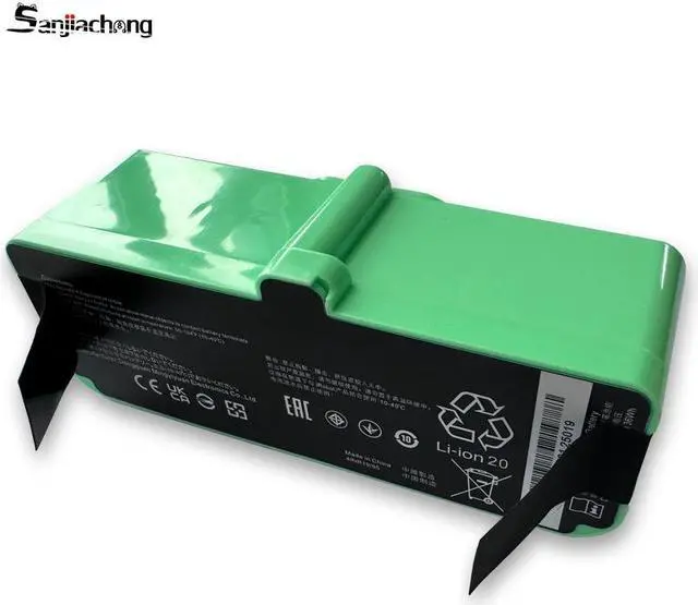 Alt view image 3 of 5 - Sanjiachong Suitable for iRobot replacement parts Roomba 3300mAh lithium-ion battery compatible with Roomba 960/895/890/860/695/680/690/675/640/614