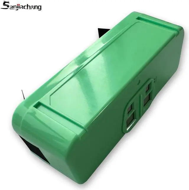 Alt view image 5 of 5 - Sanjiachong Suitable for iRobot replacement parts Roomba 3300mAh lithium-ion battery compatible with Roomba 960/895/890/860/695/680/690/675/640/614