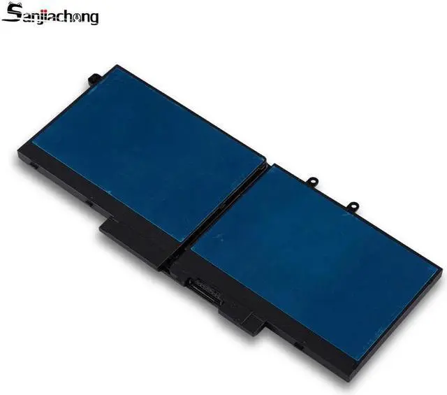 Alt view image 4 of 5 - 4GVMP laptop battery replacement suitable for Dell Latitude 5400 5500 Precision 3540 3550 7590 7591 7791 2-in-1 series RF7WM X77XY C5GV2 9JRYT MCV1G 1V1XF R8D7N 4-battery 7.6V 68Wh