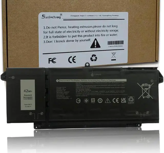 Main image of 9JM71 Laptop Battery for Dell Latitude 13 5320 7320 14 7420 7520 P134G001 P135G001 P138G001 Series 7FMXV 9JM7I 0TN2GY TN2GY 4M1JN 1PP63 HDGJ8 MHR4G 727CG 0727CG 11.4V 42Wh