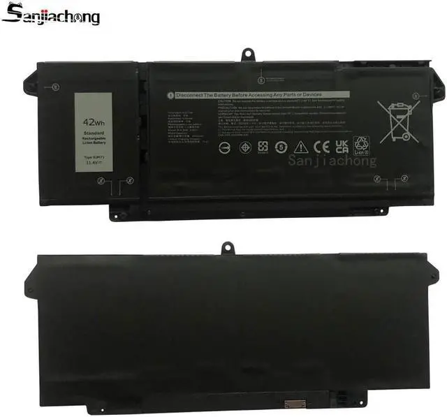 Alt view image 4 of 4 - 9JM71 Laptop Battery for Dell Latitude 13 5320 7320 14 7420 7520 P134G001 P135G001 P138G001 Series 7FMXV 9JM7I 0TN2GY TN2GY 4M1JN 1PP63 HDGJ8 MHR4G 727CG 0727CG 11.4V 42Wh