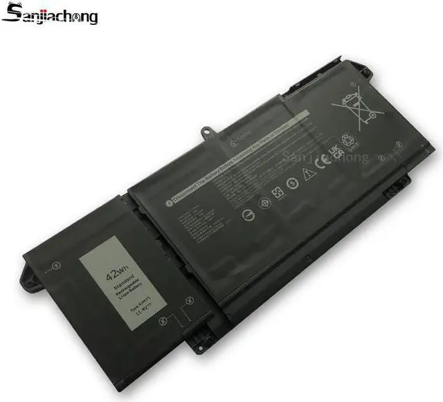 Alt view image 2 of 4 - 9JM71 Laptop Battery for Dell Latitude 13 5320 7320 14 7420 7520 P134G001 P135G001 P138G001 Series 7FMXV 9JM7I 0TN2GY TN2GY 4M1JN 1PP63 HDGJ8 MHR4G 727CG 0727CG 11.4V 42Wh