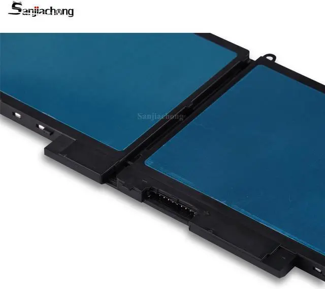 Alt view image 3 of 4 - 68Wh GJKNX Battery Replacement for Dell Latitude 5480 5580 5280 5288 5488 5590 5591 5490 5491 5495 E5480 E5580 E5490 E5590 Precision 15 3520 3530 Series GD1JP DY9NT 5YHR4 451-BBZG 7.6V 4-Cell