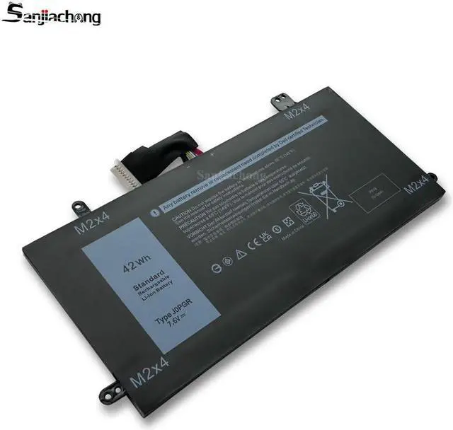 Alt view image 2 of 4 - J0PGR Laptop Battery for Dell Latitude 12 5285 5290 2-in-1 T17G T17G001 T17G002 Series JOPGR 0J0PGR 1WND8 X16TW 0X16TW RDYCT 0RDYCT 0FTH6F FTH6F 0FTG78 FTG78 0R9XM9 R9XM9 7.6V 42Wh