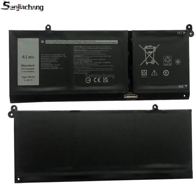 Alt view image 6 of 6 - 41Wh G91J0 Battery Replacement for Latitude 3320 3330 3420 3520 Inspiron 3510 3511 3515 3520 3525 3530 5320 5330 5410 5415 5418 5518 5430 5435 7415 7420 2-in-1 Vostro 5620 5625 V6W33 TN70C