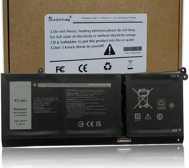 Main image of 41Wh G91J0 Battery Replacement for Latitude 3320 3330 3420 3520 Inspiron 3510 3511 3515 3520 3525 3530 5320 5330 5410 5415 5418 5518 5430 5435 7415 7420 2-in-1 Vostro 5620 5625 V6W33 TN70C