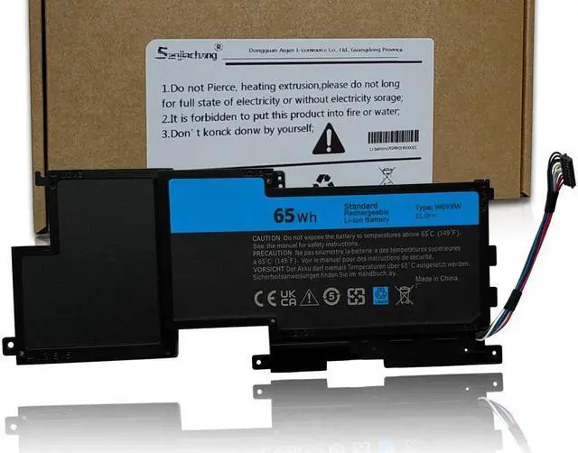 Main image of W0Y6W Laptop Battery for Dell XPS 15 L521X XPS 15-L521X XPS15-3828 Series WOY6W 3NPC0 03NPC0 CN-03NPC0 9F233 09F233 9F2JJ 09F2JJ T1G6P 11.1V 65Wh