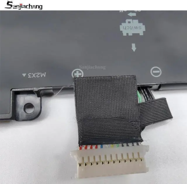 Alt view image 2 of 4 - 1FKCC Laptop Battery Replacement for Dell Latitude 7200 7210 2-in-1 Series Notebook T04J T04J001 T04J002 T5H6P 09NTKM 9NTKM 0D9J00 D9J00 0KWWW4 KWWW4 7.6V 38Wh 4750mAh