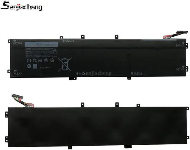 Alt view image 4 of 5 - 97Wh Type 6GTPY Battery for Dell XPS 15-9560 15-9550 15-9570 15-7590 Precision 5520 5530 5540 5510 Vostro 7500 4GVGH 1P6KD 5XJ28 GPM03 P56F, 6GTPY Battery 97Wh Replacement for Dell XPS 9560
