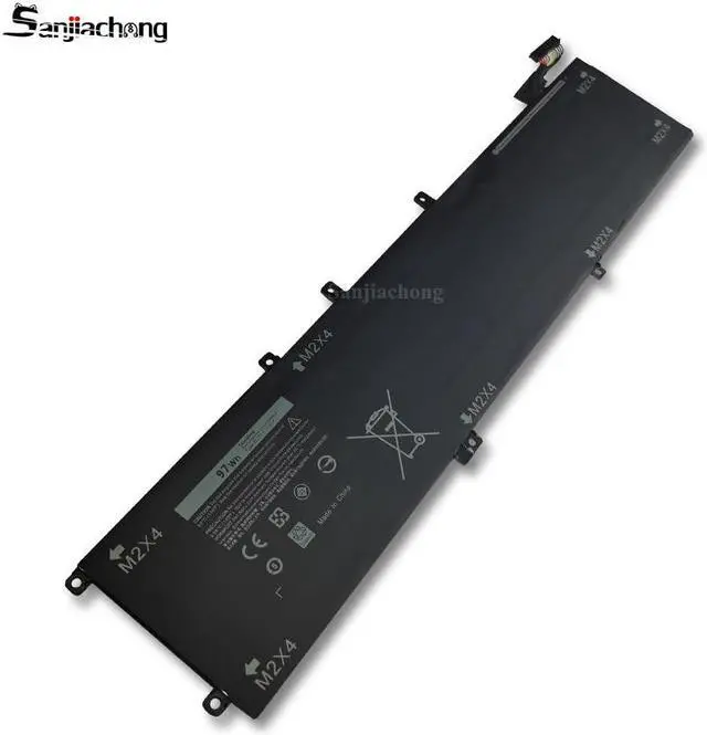 Alt view image 5 of 5 - 97Wh Type 6GTPY Battery for Dell XPS 15-9560 15-9550 15-9570 15-7590 Precision 5520 5530 5540 5510 Vostro 7500 4GVGH 1P6KD 5XJ28 GPM03 P56F, 6GTPY Battery 97Wh Replacement for Dell XPS 9560
