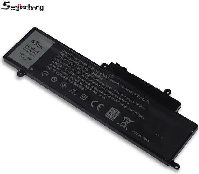 Alt view image 2 of 5 - GK5KY Replacement Laptop Battery Compatible with Dell Inspiron 11 3000 3147 3148 Inspiron 13-7347 13-7348 13-7352 GK5KY P20T 04K8YH 92NCT 092NCT 4K8YH - 11.1V 34Wh