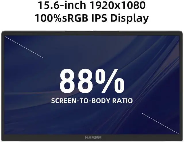 Alt view image 5 of 7 - Hasee X5-15.6 Gaming laptop 13th Gen Intel core i7 13620H (4.9GHz), 16G LPDDR5 RAM, 1TB PCIe4.0 SSD, Backlit KB, WIFI6, BT5.2, Windows 11, Silvery