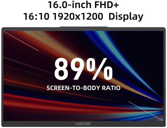 Alt view image 5 of 7 - Hasee X6-16.0 Gaming laptop Intel core i5-12450H (4.4GHz), 16G DDR4 RAM, 512G PCIe4.0 SSD, Backlit KB, privacy-protected camera, Windows 11, WIFI6, BT5.2, Silvery
