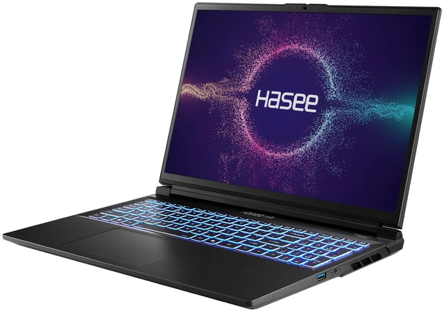 Alt view image 2 of 7 - Hasee T8 Gaming Laptop -16" 165Hz Display-GeForce RTX 5050 Laptop GPU-Intel i5-14450HX-16GB Memory-500G NVMe SSD-Wi-Fi 6-Win11 Home