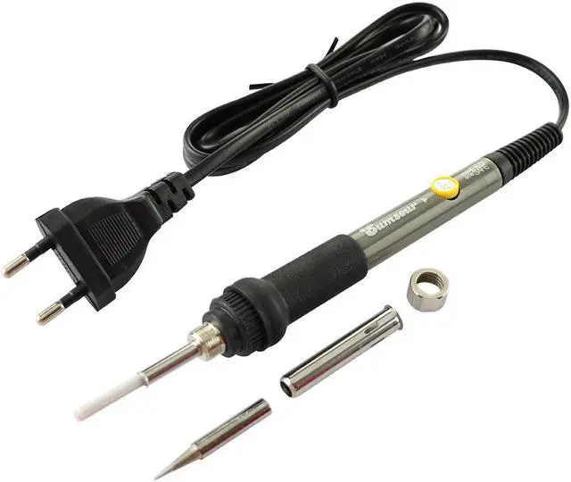 Alt view image 7 of 7 - 80W Soldering Iron Adjustable Temperature Electric Iron Digital Display Welding Rework Repair Tool Lead-free 220V Solder Station