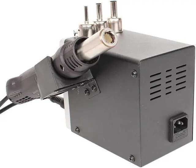 Alt view image 7 of 7 - Electric Soldering Iron 110V / 220V 60W Temperature Adjustable Mini Handle Heat Pencil Solder Station With Tips Stand Wire Tools