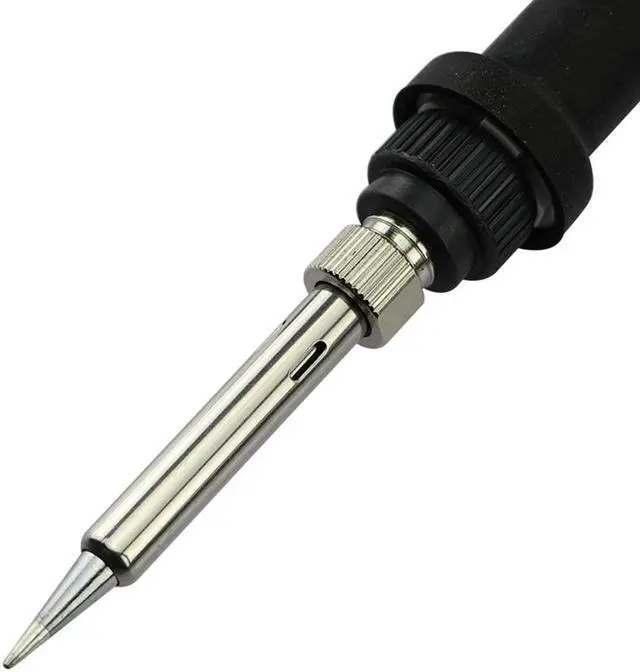 Alt view image 5 of 7 - Temperature Adjustable 80W Electric Soldering Iron 220V Solder Station With Welding Iron Tips Tin Soldering Iron Electric Tools