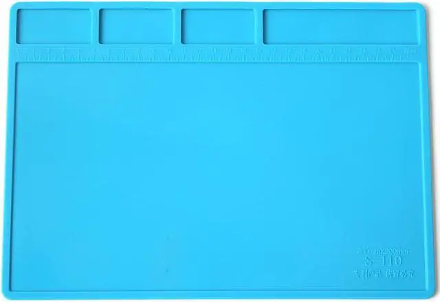 Alt view image 3 of 7 - S-110 Mobile Phone Repair Heat Insulation Work Pad BGA Soldering Station Repair High Temperature Insulation Pad Silicone Pad