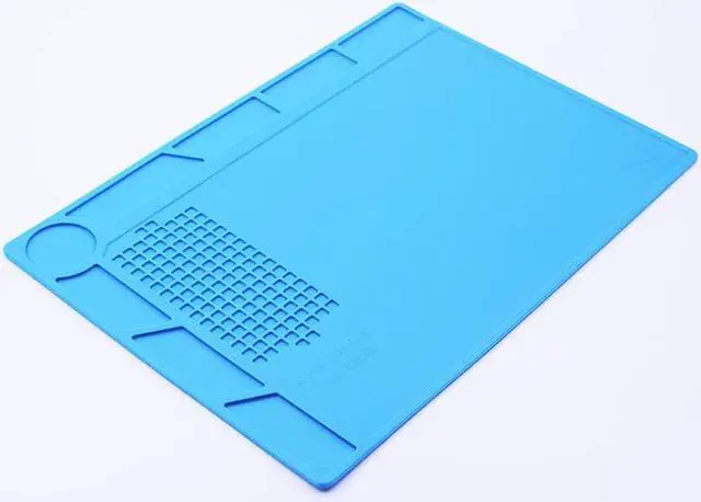 Alt view image 2 of 7 - S-130 Mobile Phone Repair Heat Insulation Work Pad BGA Soldering Station Repair High Temperature Insulation Pad Silicone Pad
