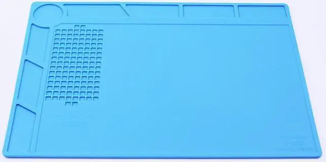 Alt view image 4 of 7 - S-130 Mobile Phone Repair Heat Insulation Work Pad BGA Soldering Station Repair High Temperature Insulation Pad Silicone Pad