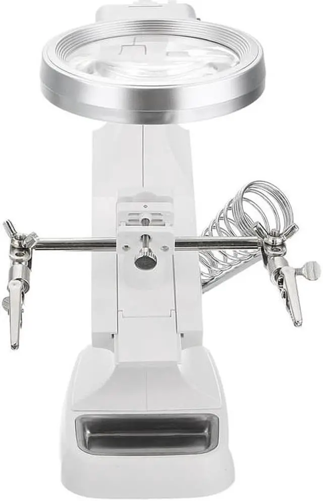 Alt view image 6 of 7 - 3 In 1 Welding Magnifying Glass 360 Degree Auxiliary Clip Magnifier Electric Soldering Iron Fixed Stand Repair Tool