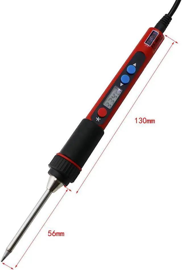 Alt view image 5 of 6 - Portable Digital LCD USB Soldering Iron 5V 10W Ferrode Solda Adjustable Temperature Solder Iron Welding Tools