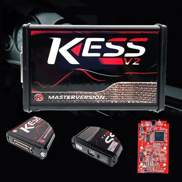 Alt view image 5 of 7 - Newest Software Unlimited Online Red EU 2.80 V2.80 EU Red KESS V2.8 V2 V5.017 Full Chip OBD2 Tuning ECU Chip Programmer