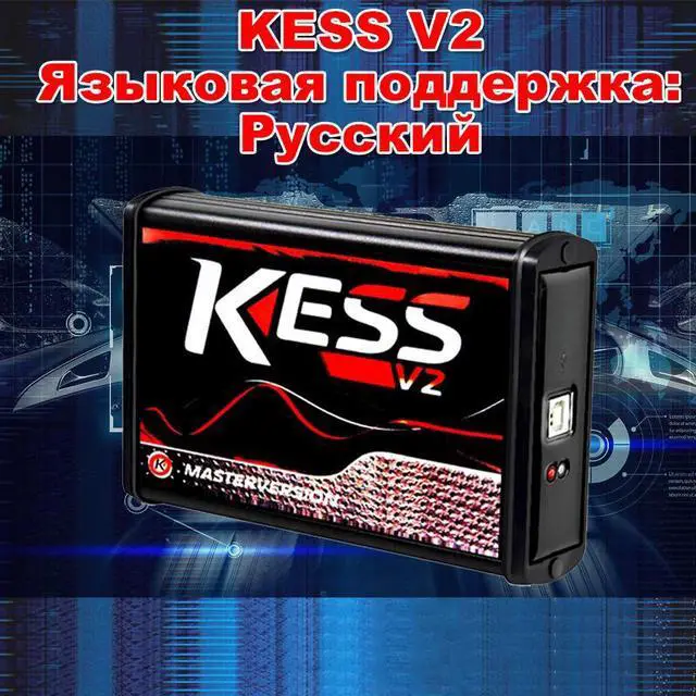 Alt view image 2 of 7 - Newest Software Unlimited Online Red EU 2.80 V2.80 EU Red KESS V2.8 V2 V5.017 Full Chip OBD2 Tuning ECU Chip Programmer withGodiag GT107 ECU IMMO Kit Gearbox Data Adapter For DQ250, DQ200, VL381, VL30