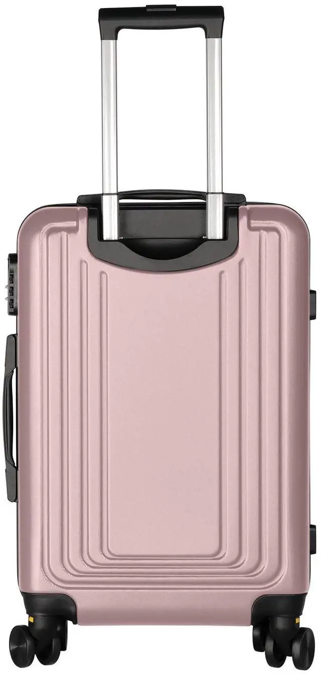 Alt view image 4 of 7 - SKYTREE Hardshell Luggage Set 3-Piece (20in 24in 28in) with TSA Lock and 360° Silent Spinner Wheels, Lightweight ABS Carry-On & Checked Bags - Pink Travel Suitcase