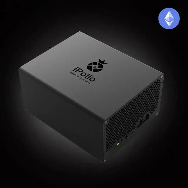 Alt view image 5 of 6 - New iPollo V1 Mini SE Plus Miner 400MH/s 240W Crypto ETH, ETC, ZIL, WiFi Version with PSU Ship on September 5th