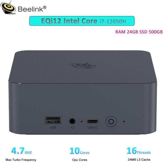 Beelink EQi12 Gaming Mini PC Intel Core 12650H up to 4.7GHz Beelink EQi12 Gaming Mini PC Intel Core 12650H up to 4.7GHz