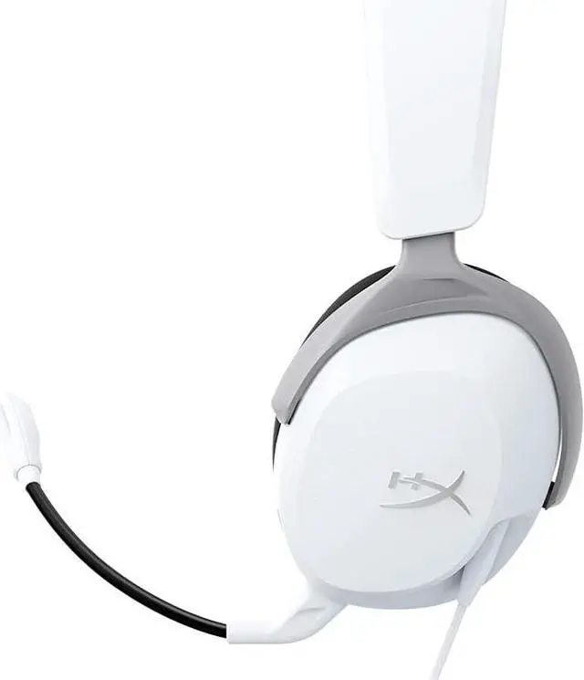 Alt view image 7 of 14 - HyperX CloudX Stinger 2 Core - Gaming Headset for Xbox, Lightweight Over-Ear headsets with mic, Swivel-to-Mute Function, 40mm Drivers - White