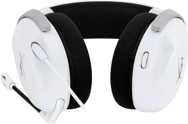 Alt view image 5 of 14 - HyperX CloudX Stinger 2 Core - Gaming Headset for Xbox, Lightweight Over-Ear headsets with mic, Swivel-to-Mute Function, 40mm Drivers - White