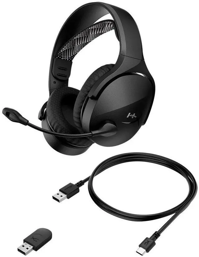 Alt view image 5 of 7 - HyperX Cloud Jet Wireless Gaming Headset bluetooth 2.4GHz and Bluetooth 5.2 25 hours of battery life