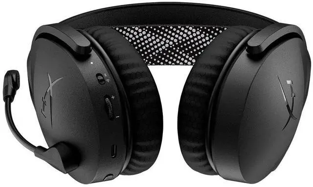 Alt view image 3 of 7 - HyperX Cloud Jet Wireless Gaming Headset bluetooth 2.4GHz and Bluetooth 5.2 25 hours of battery life