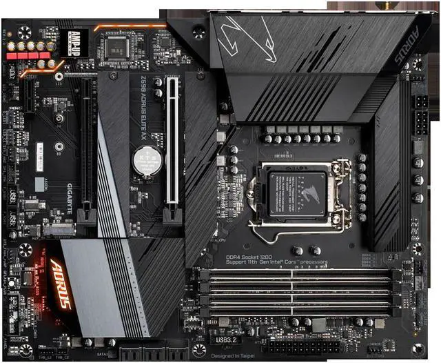 Alt view image 4 of 5 - GIGABYTE Z590 AORUS ELITE AX LGA 1200 Intel Motherboard