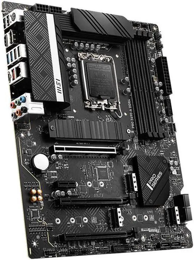 Alt view image 4 of 9 - MSI PRO Z690-A DDR4 Intel LGA 1700 Motherboard